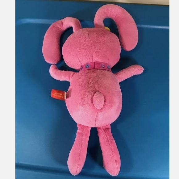 Juno Baby Pink Bunny Plush Stuffed Animal Juno's Rythm 13" Toy Girl's Doll EUC - Picture 3 of 7